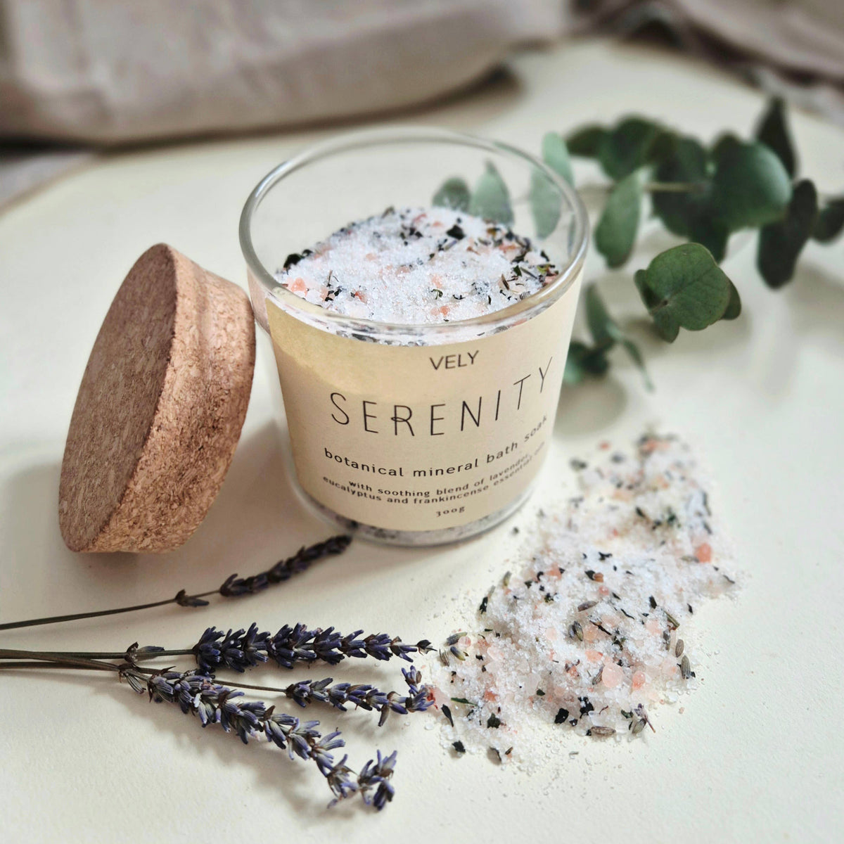 Botanical Mineral Bath Salts "Serenity"