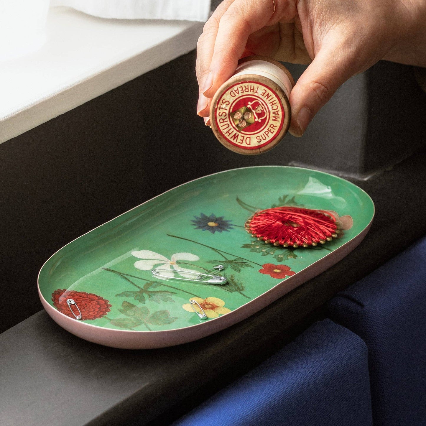 Enamel Printed Tray - Festival of Flowers