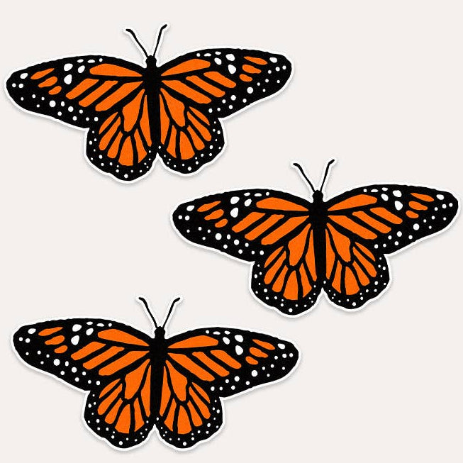 Monarch Butterfly - Vinyl Sticker