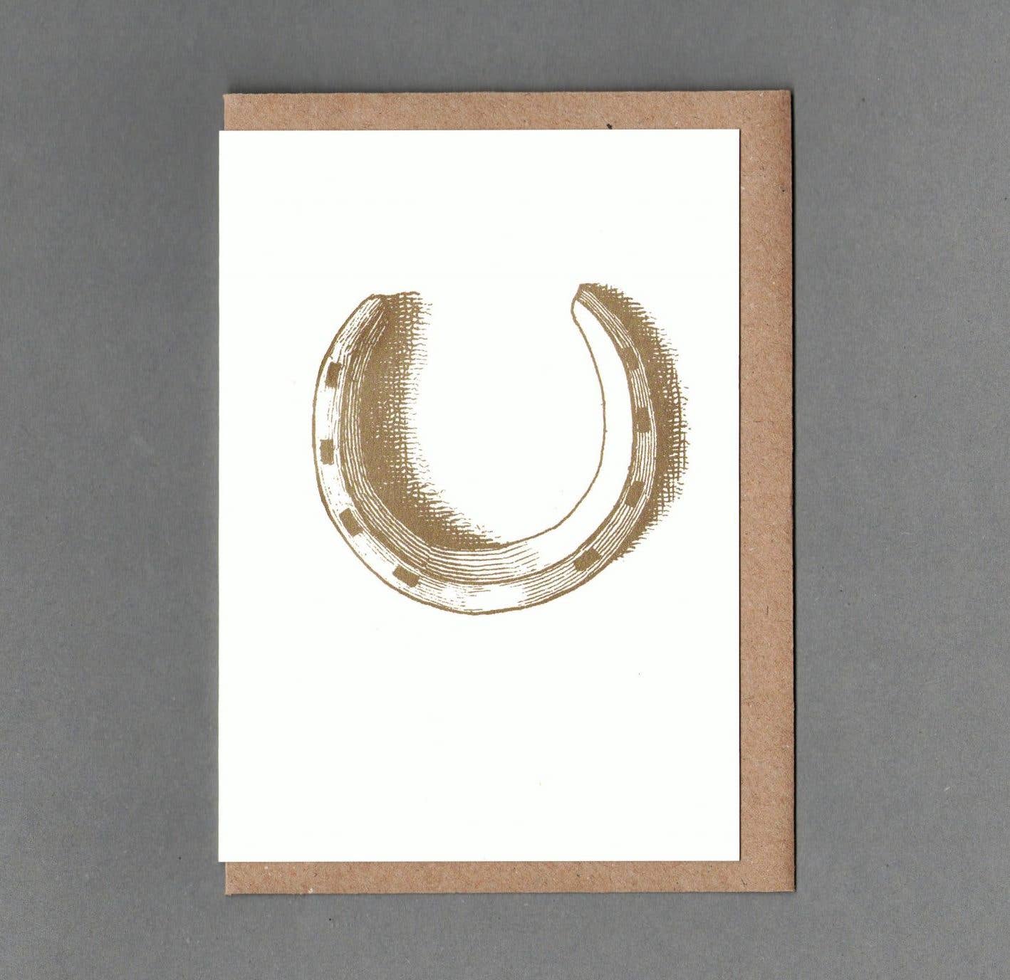 Horseshoe - Greeting Card