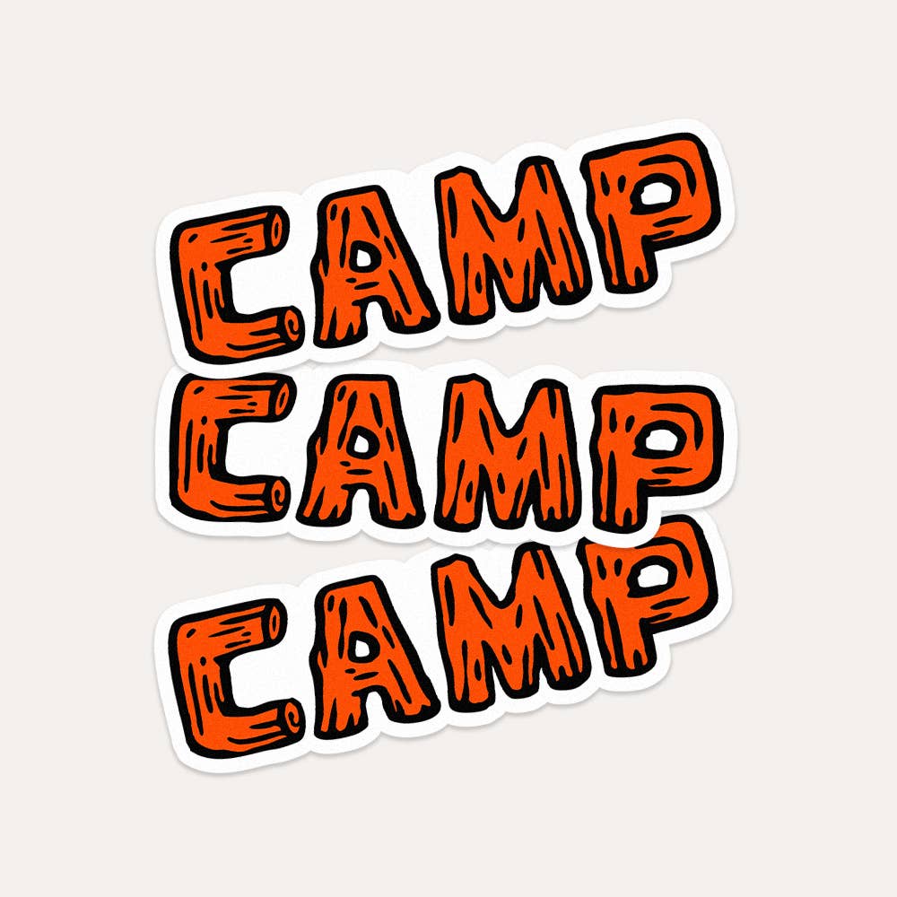 CAMP - Vinyl Sticker
