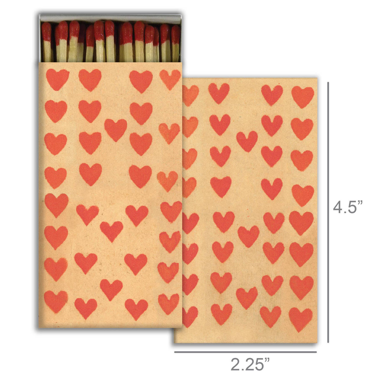Match Box - Heart Rows