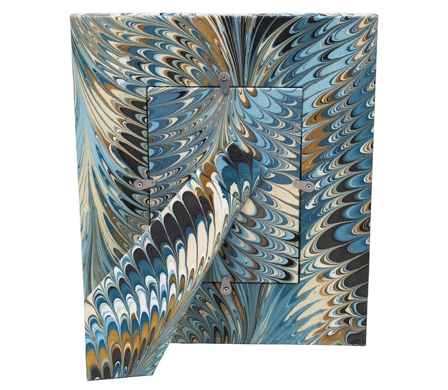 Hand-Marbled Picture Frame, 5"x 7"