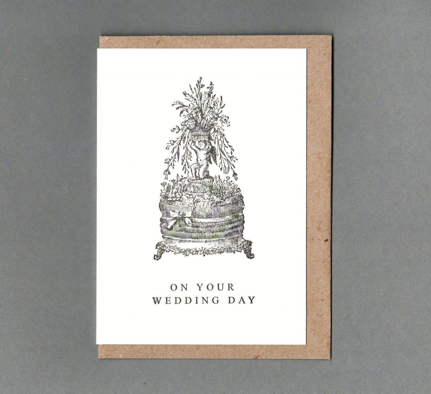 Wedding Cake - Greeting Card