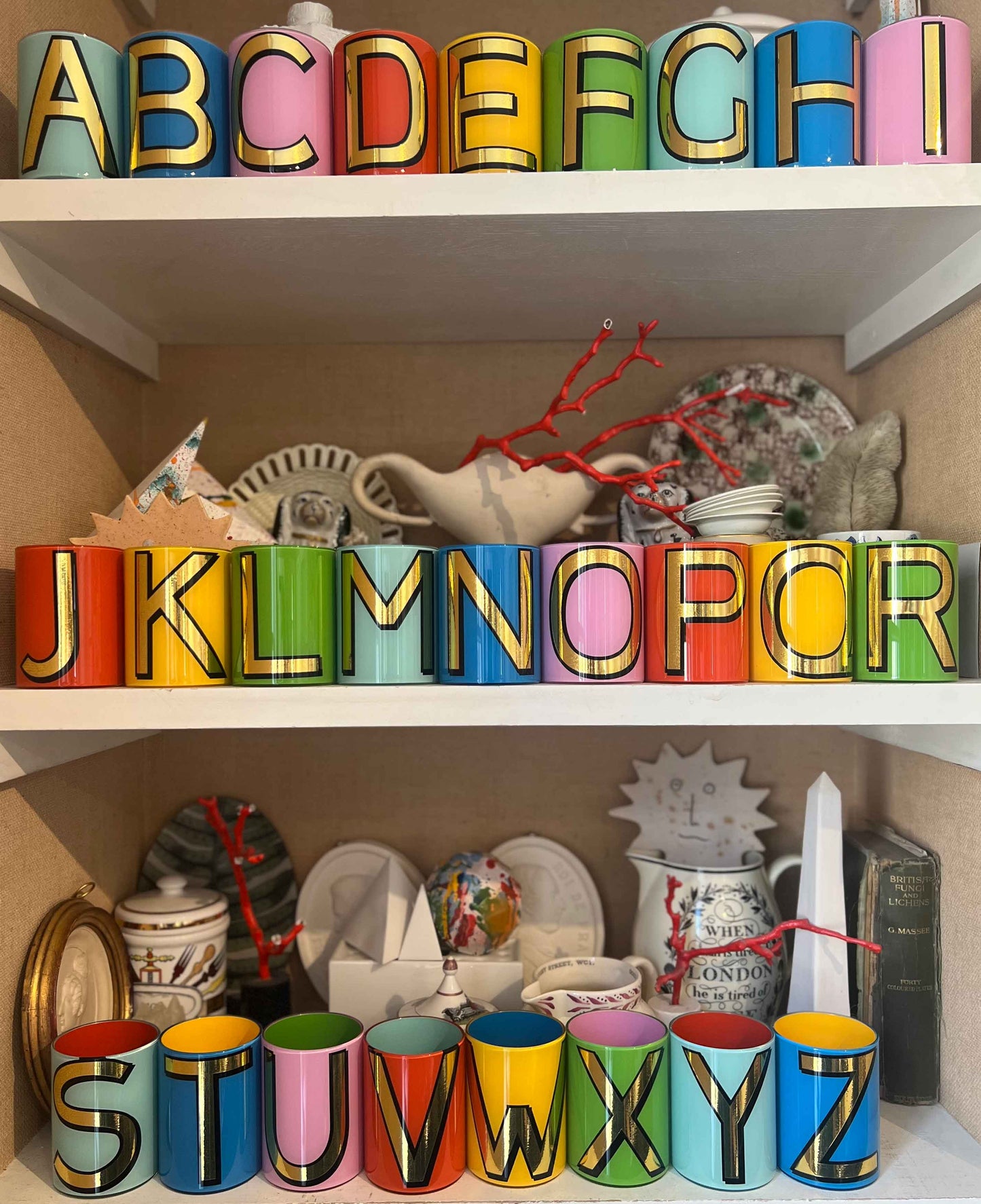 Alphabet Brush Pot - B