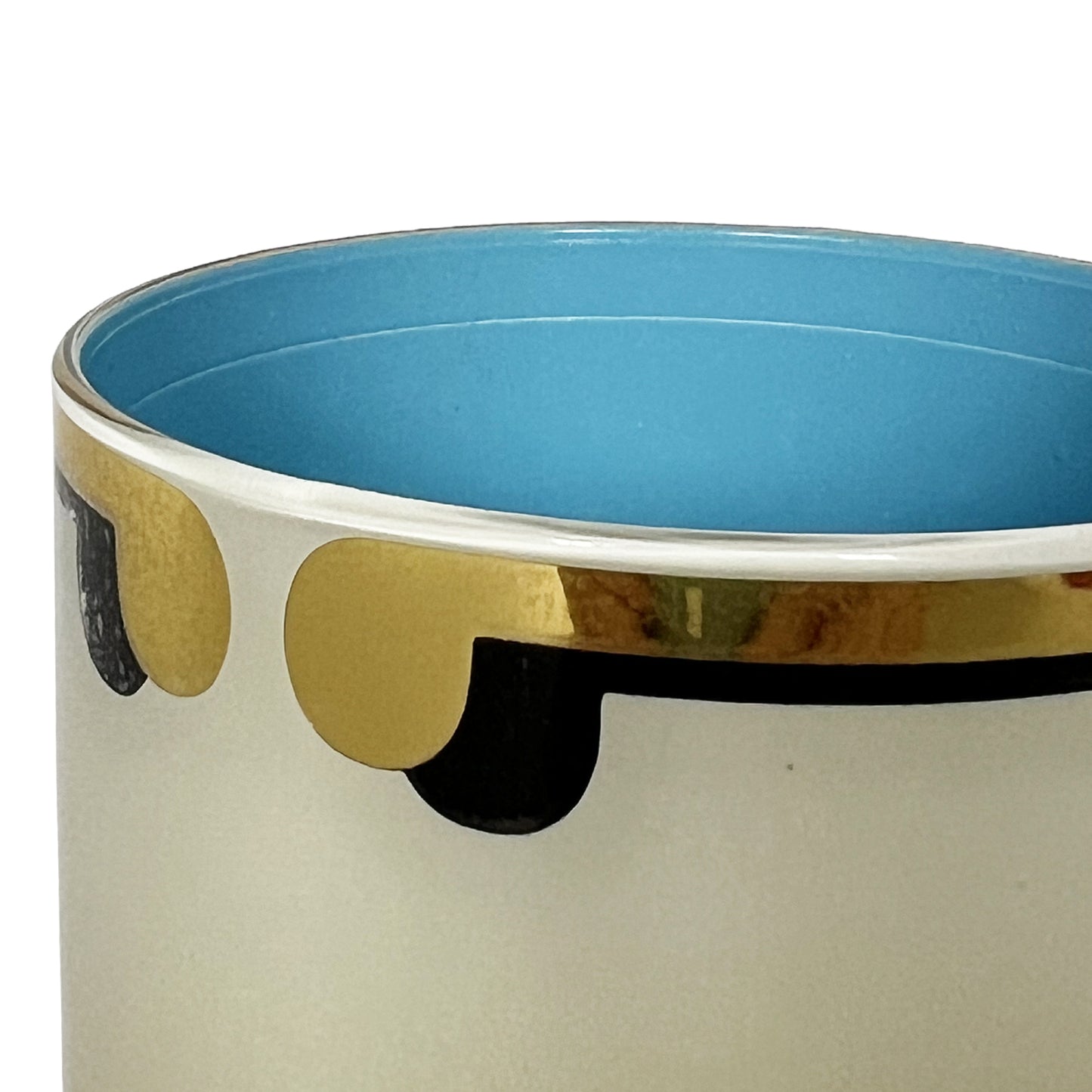 Green Ombre Brush Pot