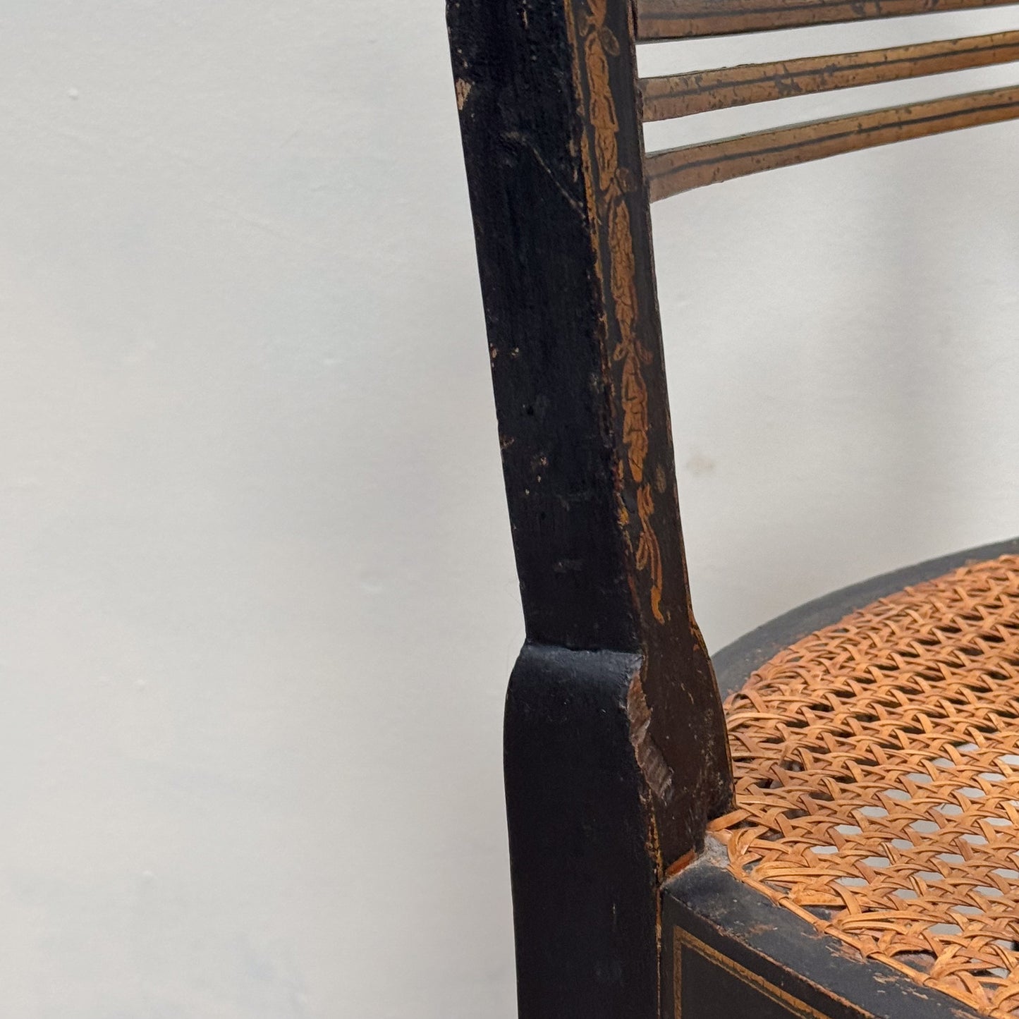 A Regency Painted Chair