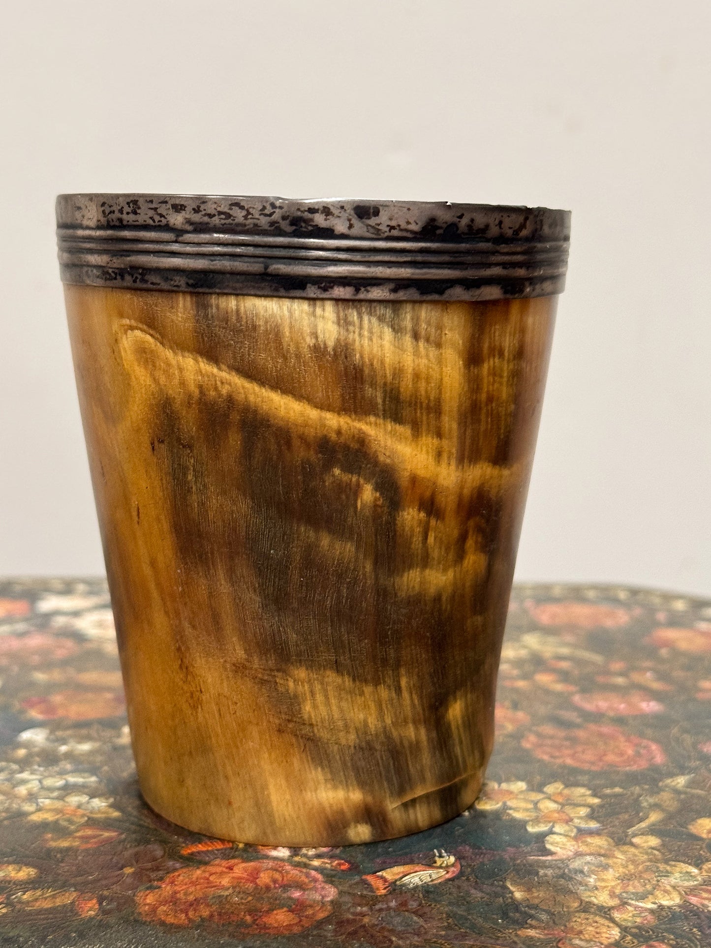 A Collection of 19th Century Horn Beakers