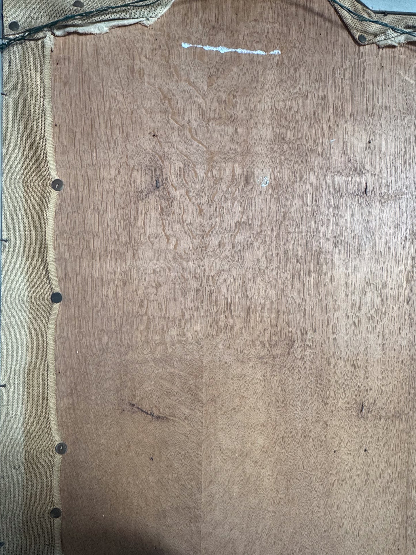 An 18th Century Needlepoint Cushion Mirror