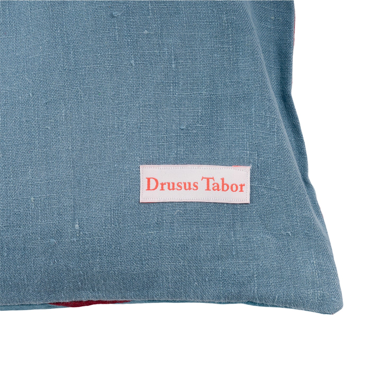 Handblock Print Linen Cushion