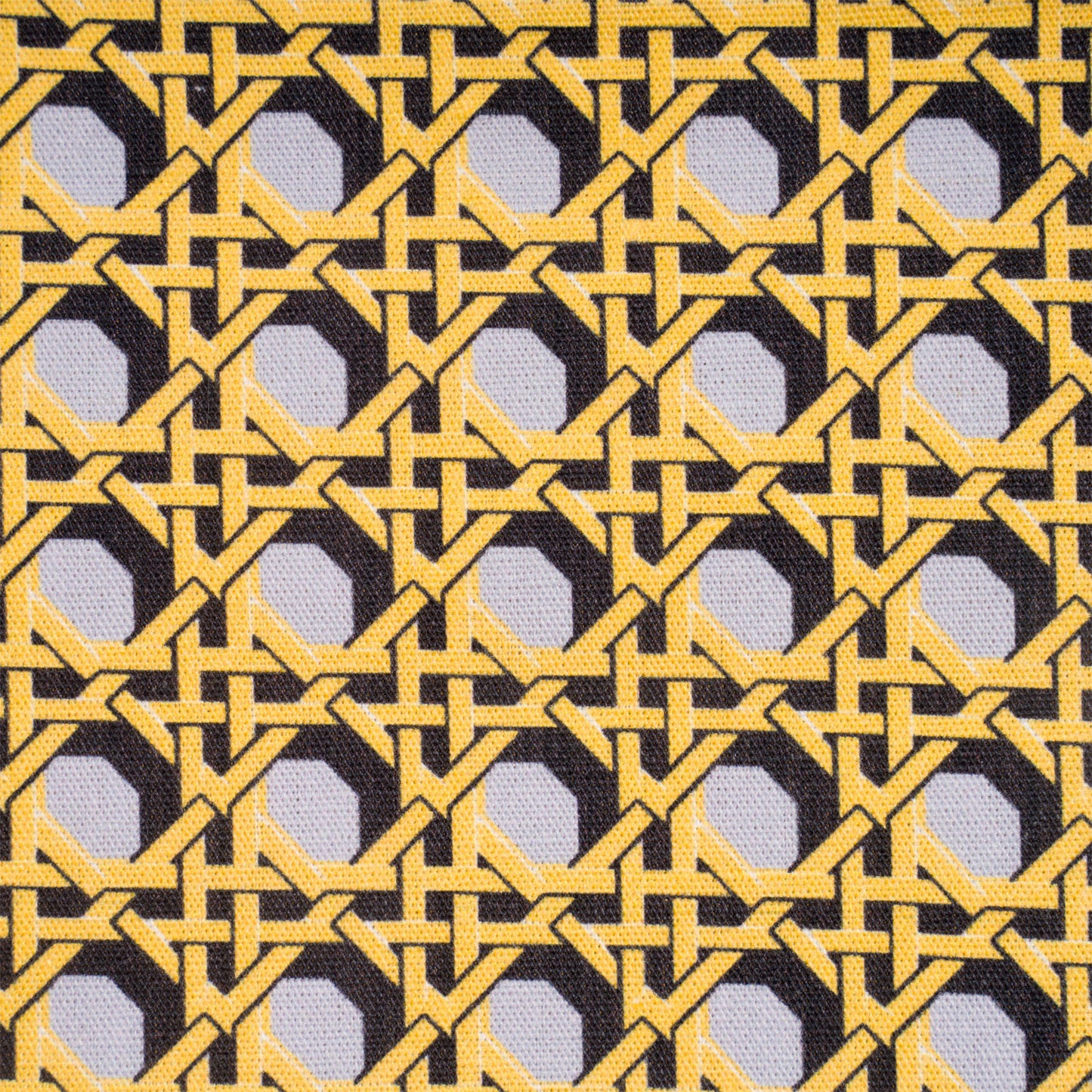 Regency Caning Cushion -Light Grey