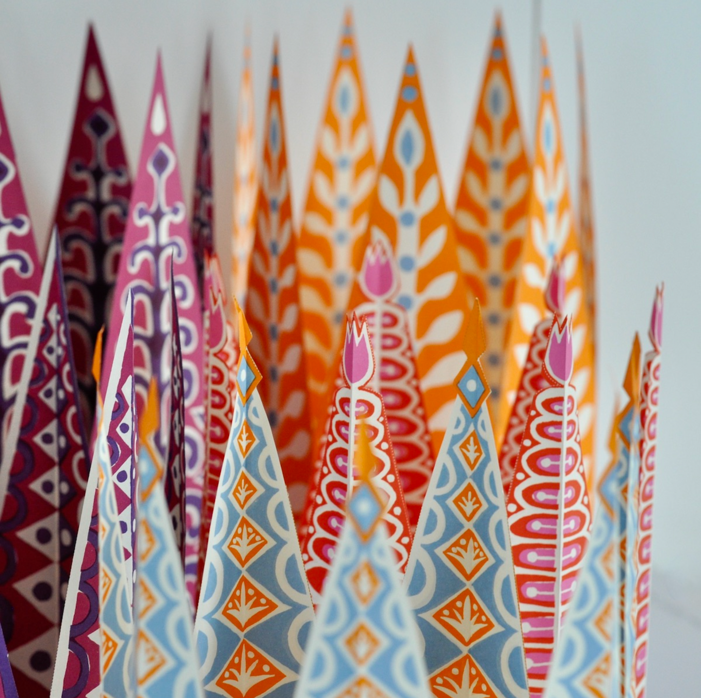 Six Paper Crowns