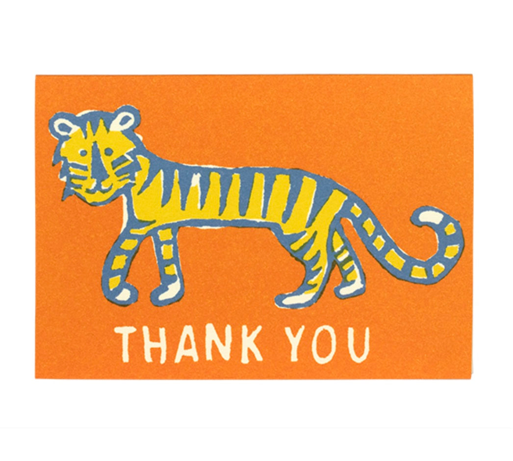 Thank You Little Tiger Card