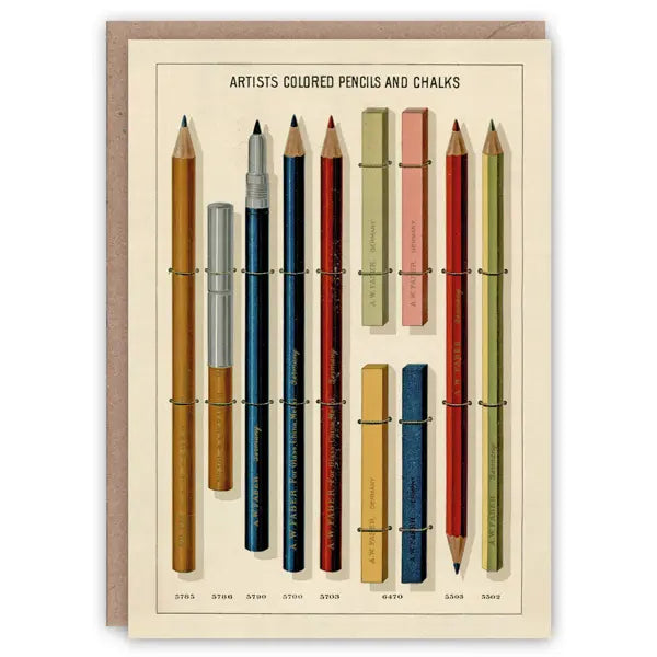Pencils - Greeting Card