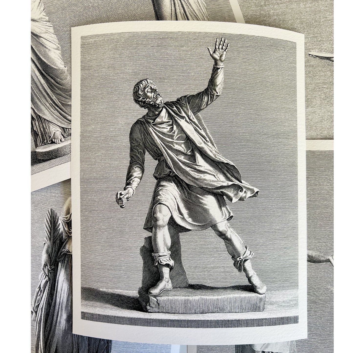 Classical Statue Giclée Print