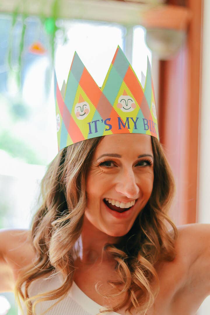'It's My Birthday' Party Hat Greeting Card