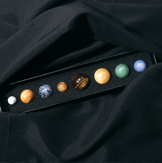 Eight Planets Gemstone Solar System Collection