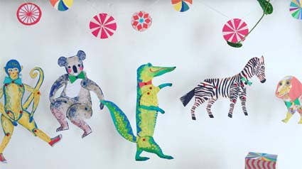 Cut & Make Paper Alligator Puppet