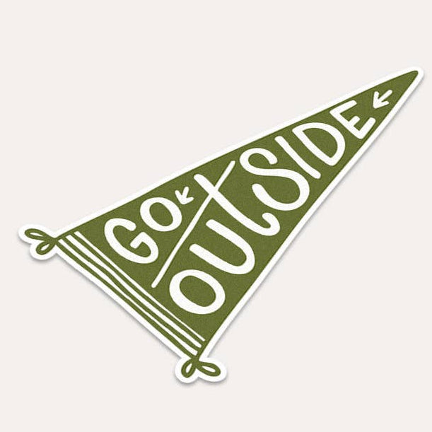 Go Outside - Vinyl Sticker
