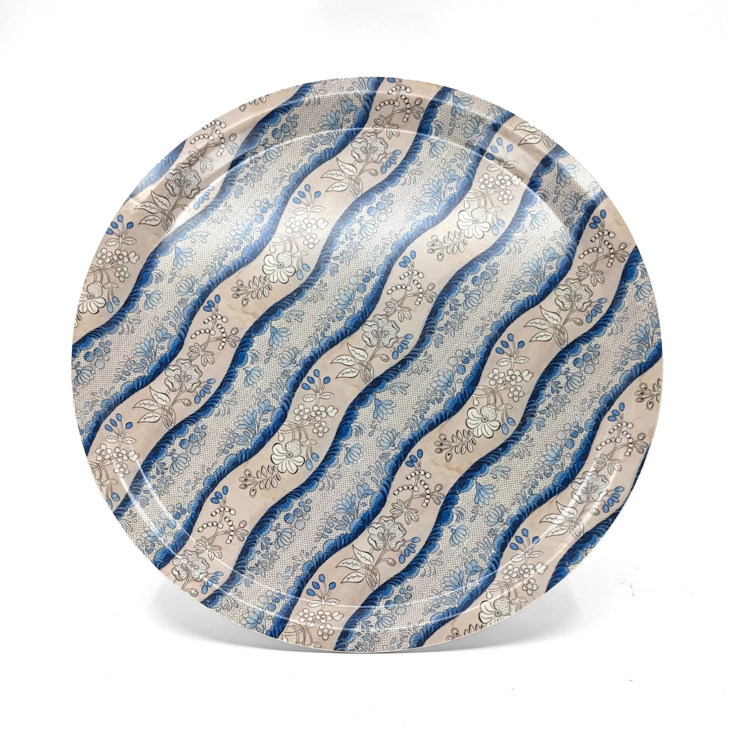 Round Birchwood Tray - Maria