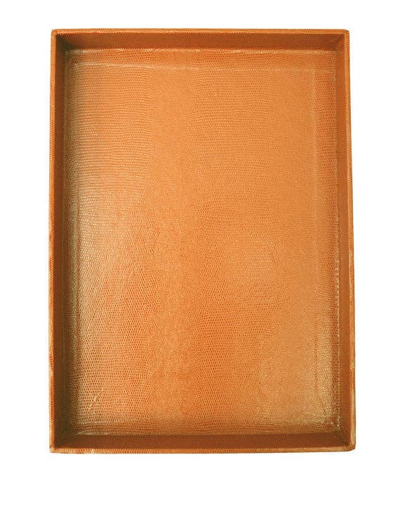 Desk Tray: Medium Cognac