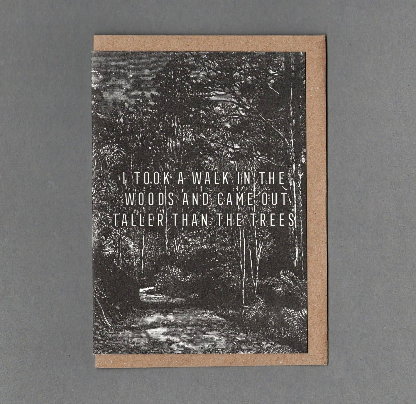 The Woods - Greeting Card