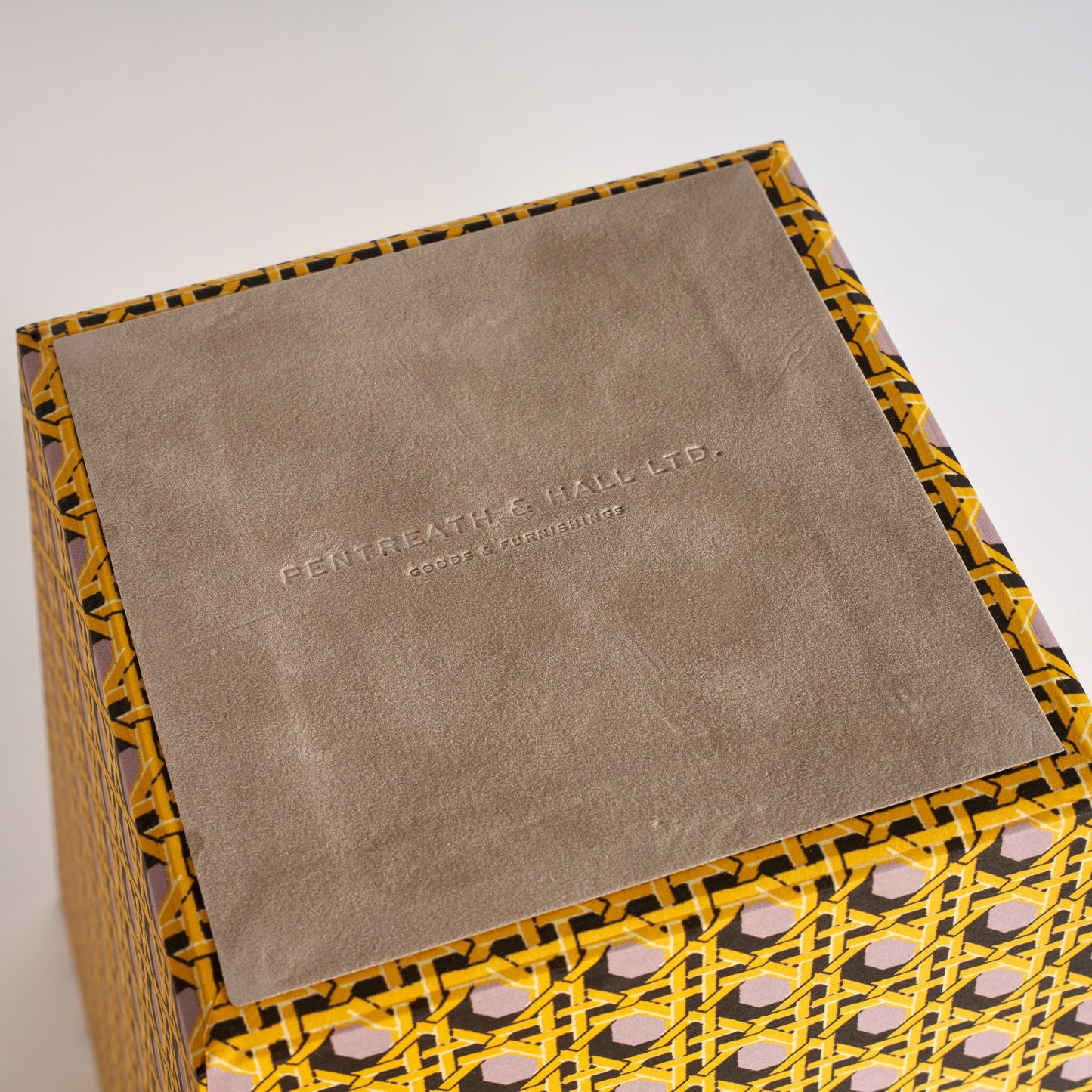 Waste Paper Bin Regency Caning - Lilac