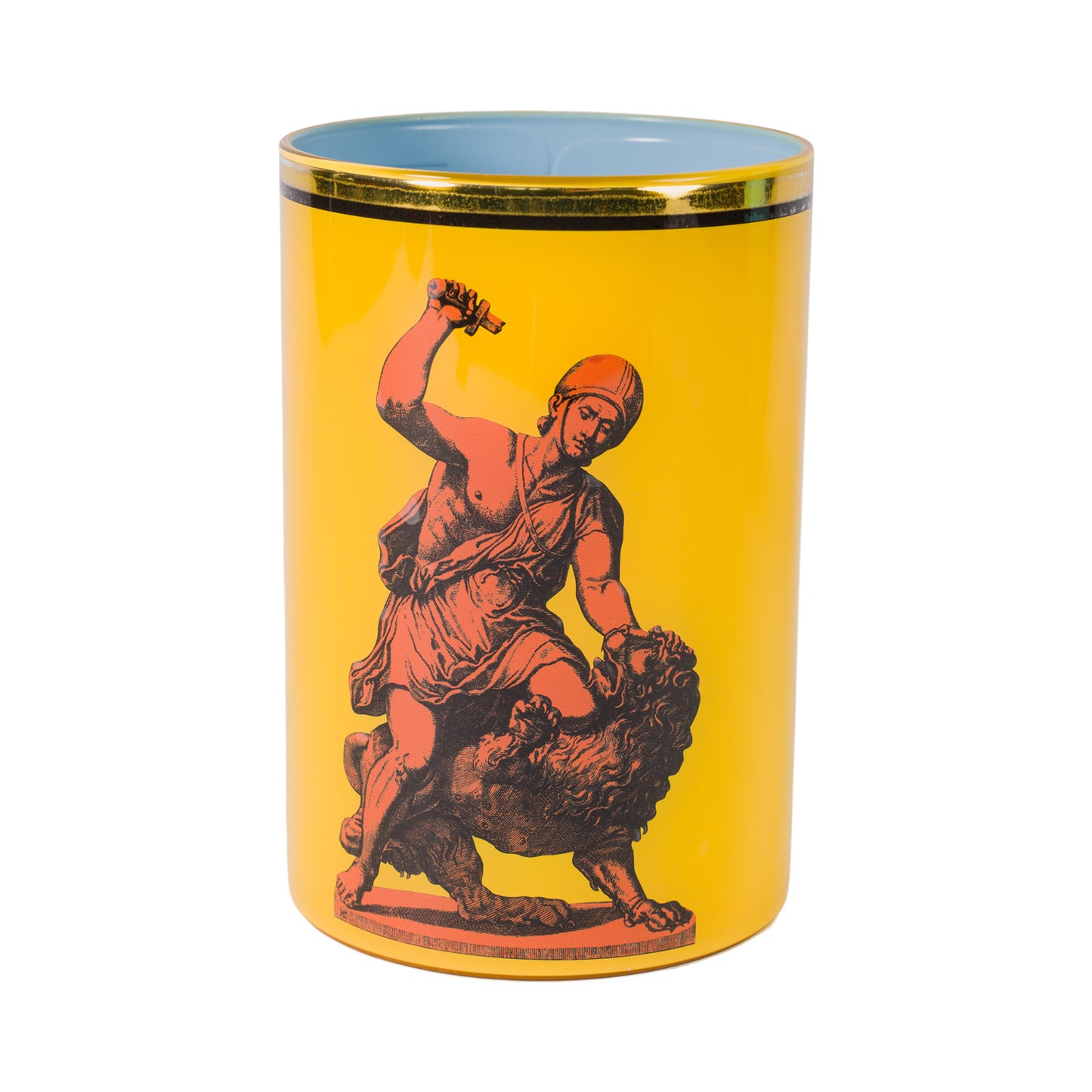 Roman Soldier & Lion Brush Pot - 1st colour edition