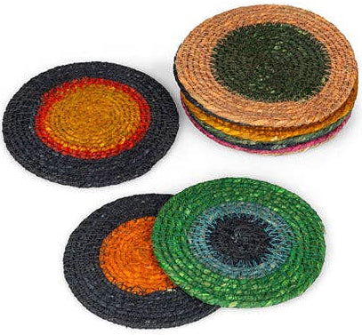 Seagrass Coaster - Midnight Blue / Beryl Green: 4