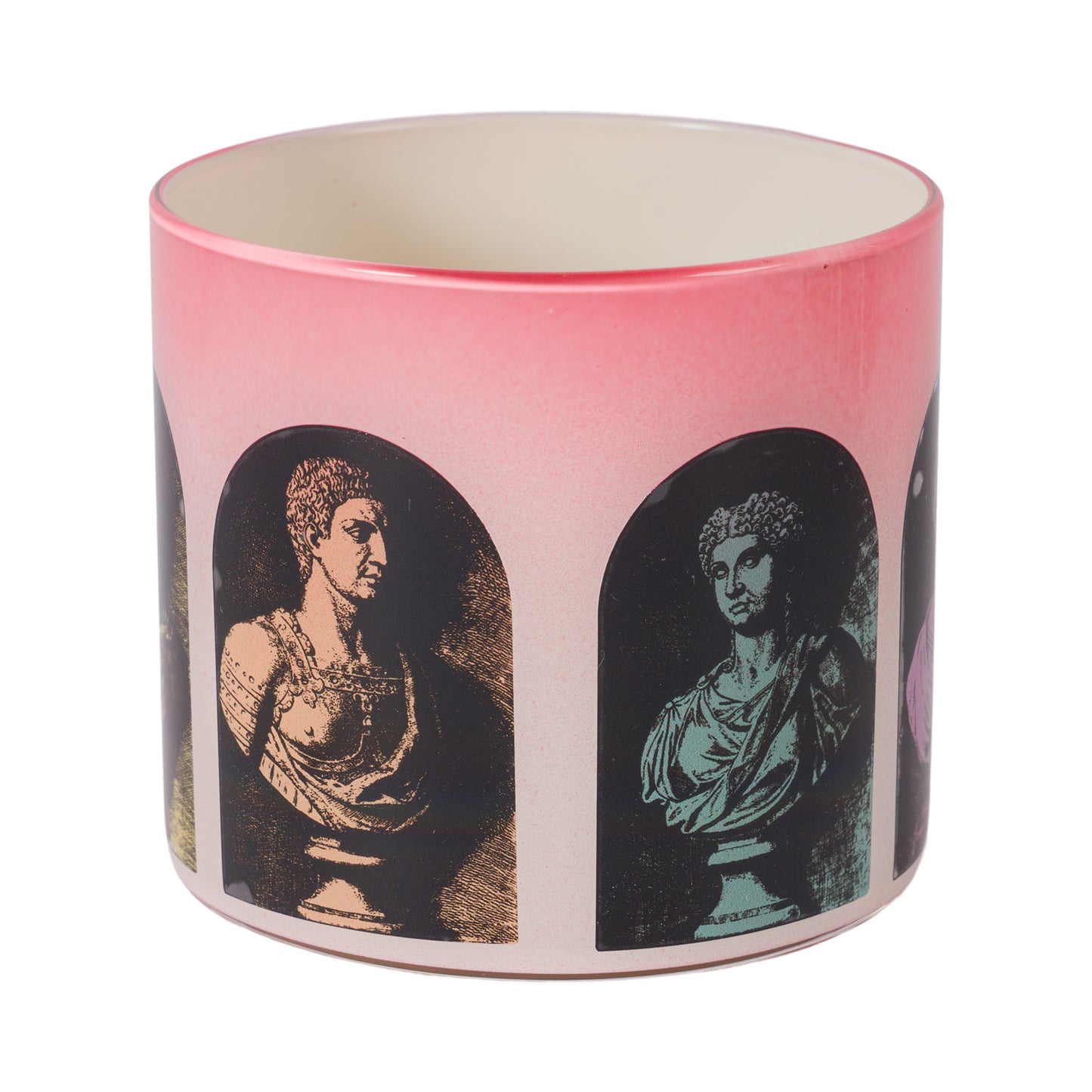 Classical Alcove Brush Pot - Red