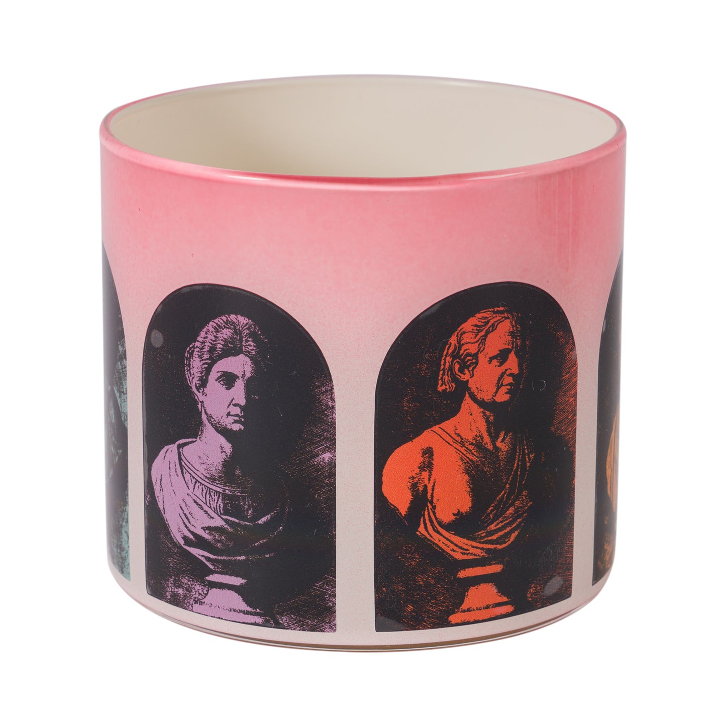 Classical Alcove Brush Pot - Red