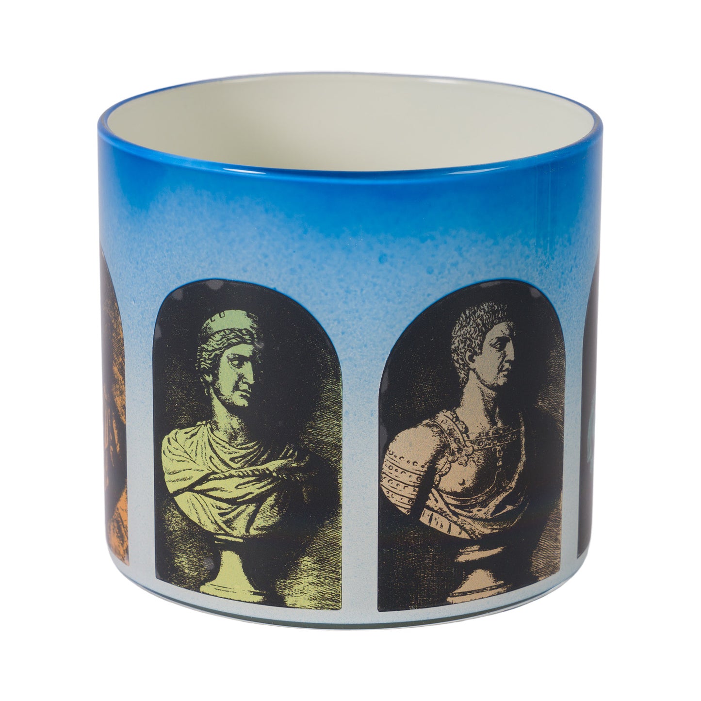 Classical Alcove Brush Pot - Blue