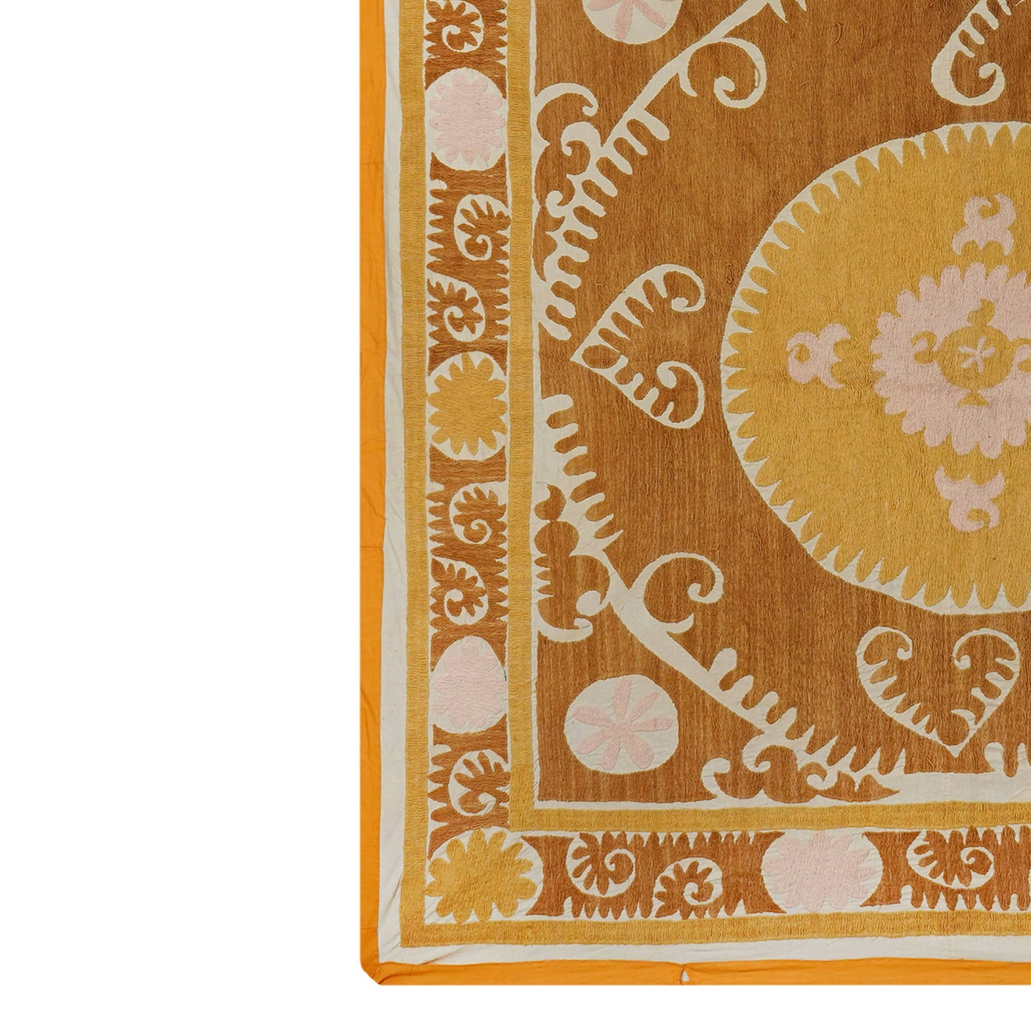 Handmade Vintage Suzani Throw