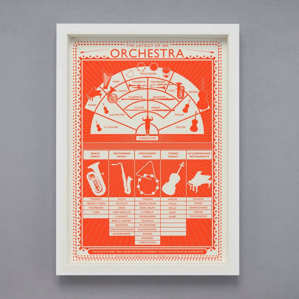 Orchestra Screen Print
