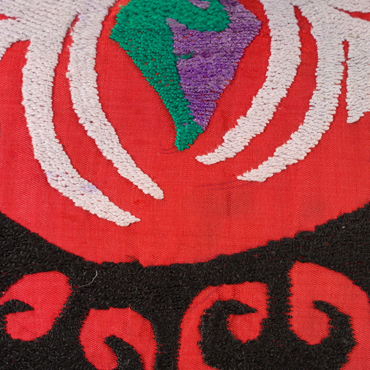 Antique Suzani Cushion 35cm x 60cm