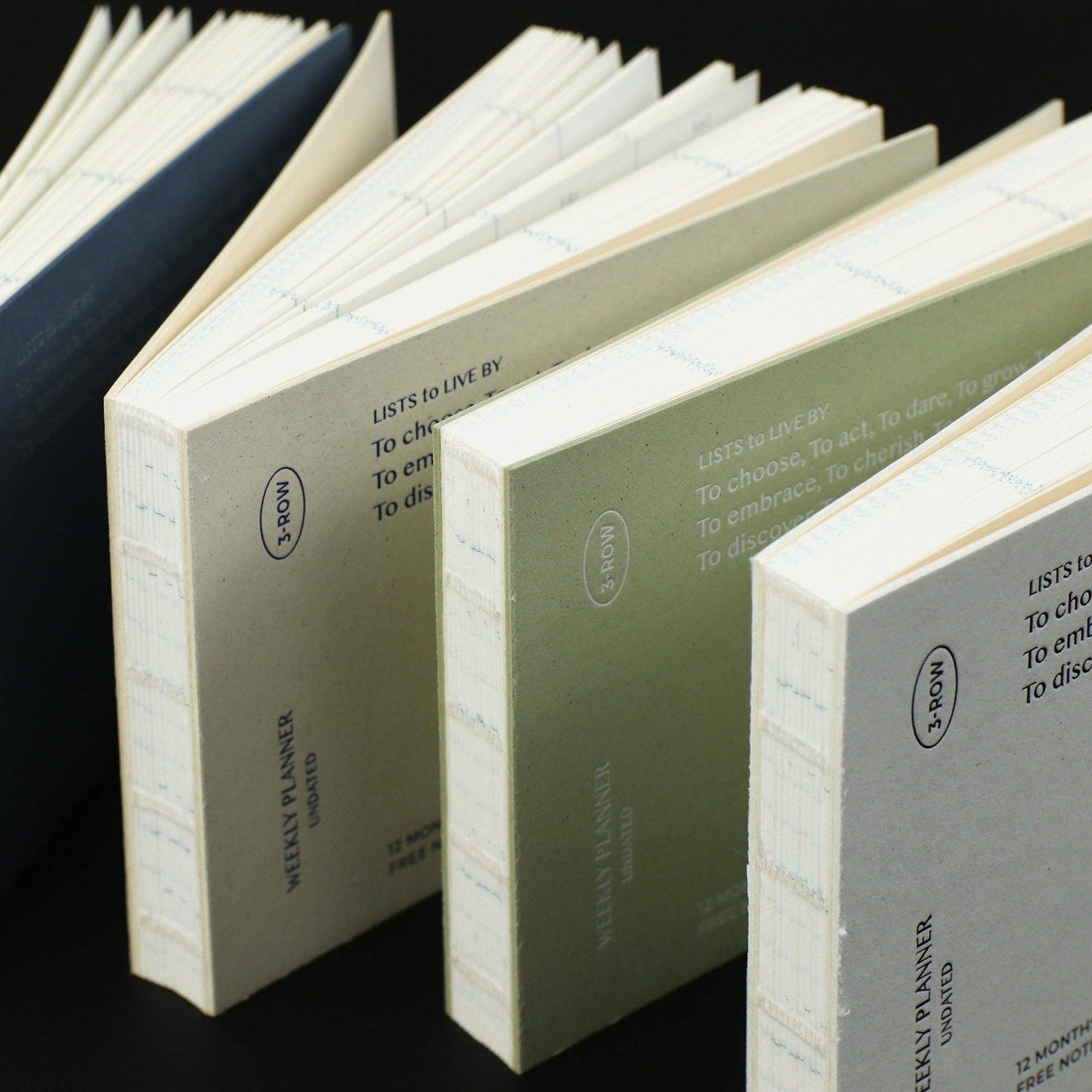 'Lists To Live By' Daily,Weekly Light Planner