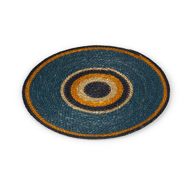 Seagrass Placemat - Pompadour / Midnight Blue: 4