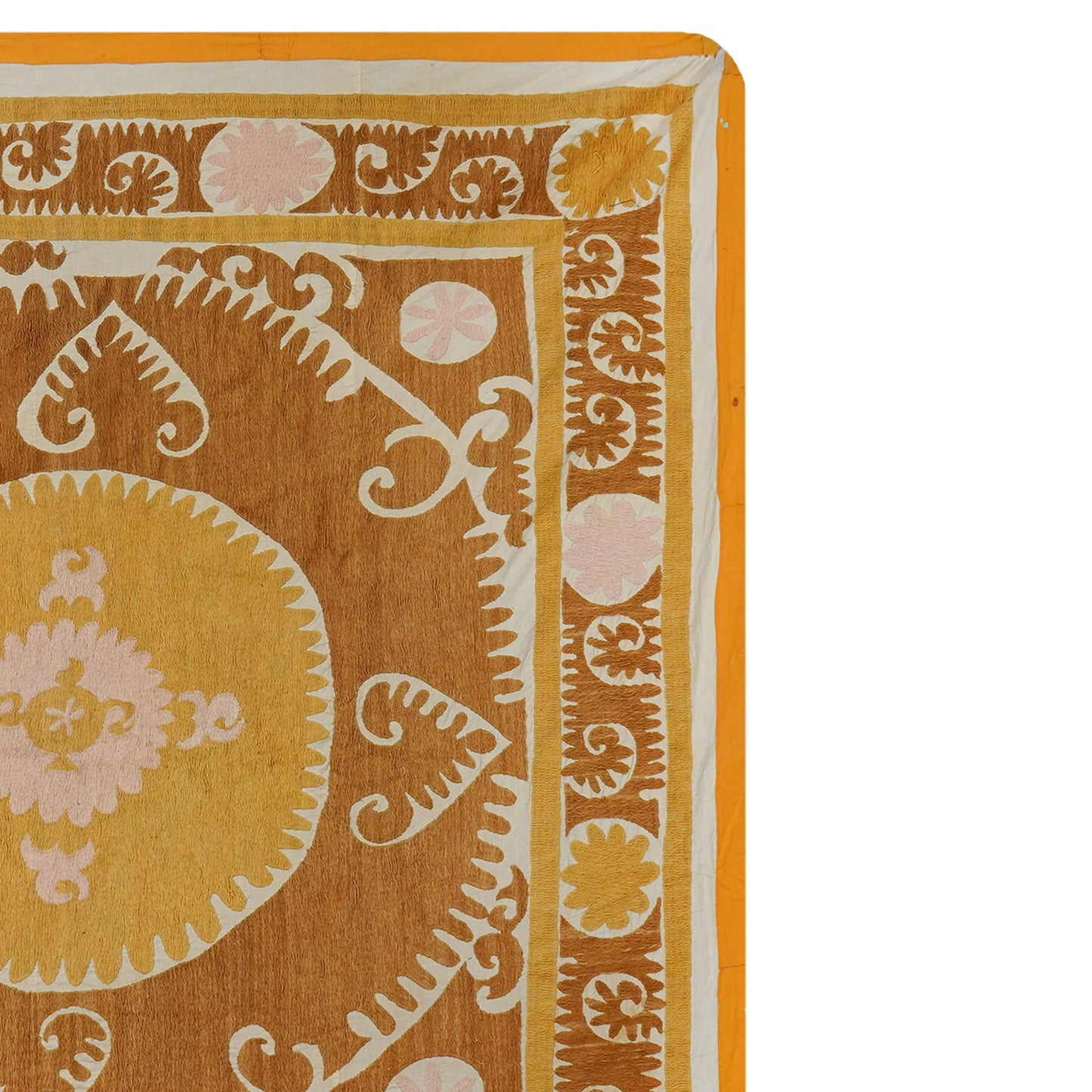 Handmade Vintage Suzani Throw