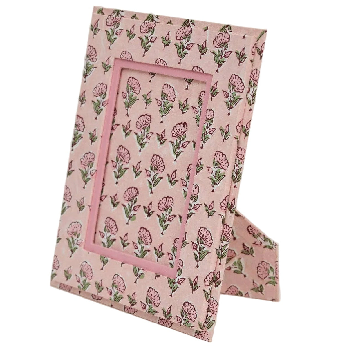 Block Printed Picture Frame- Ditsy Floral