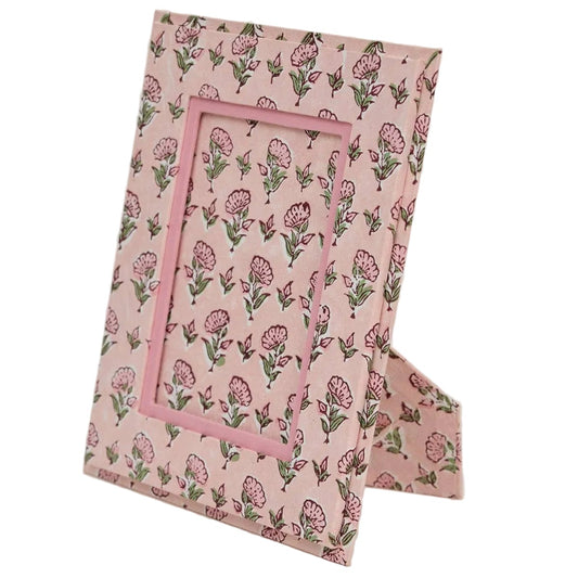 Block Printed Picture Frame- Ditsy Floral