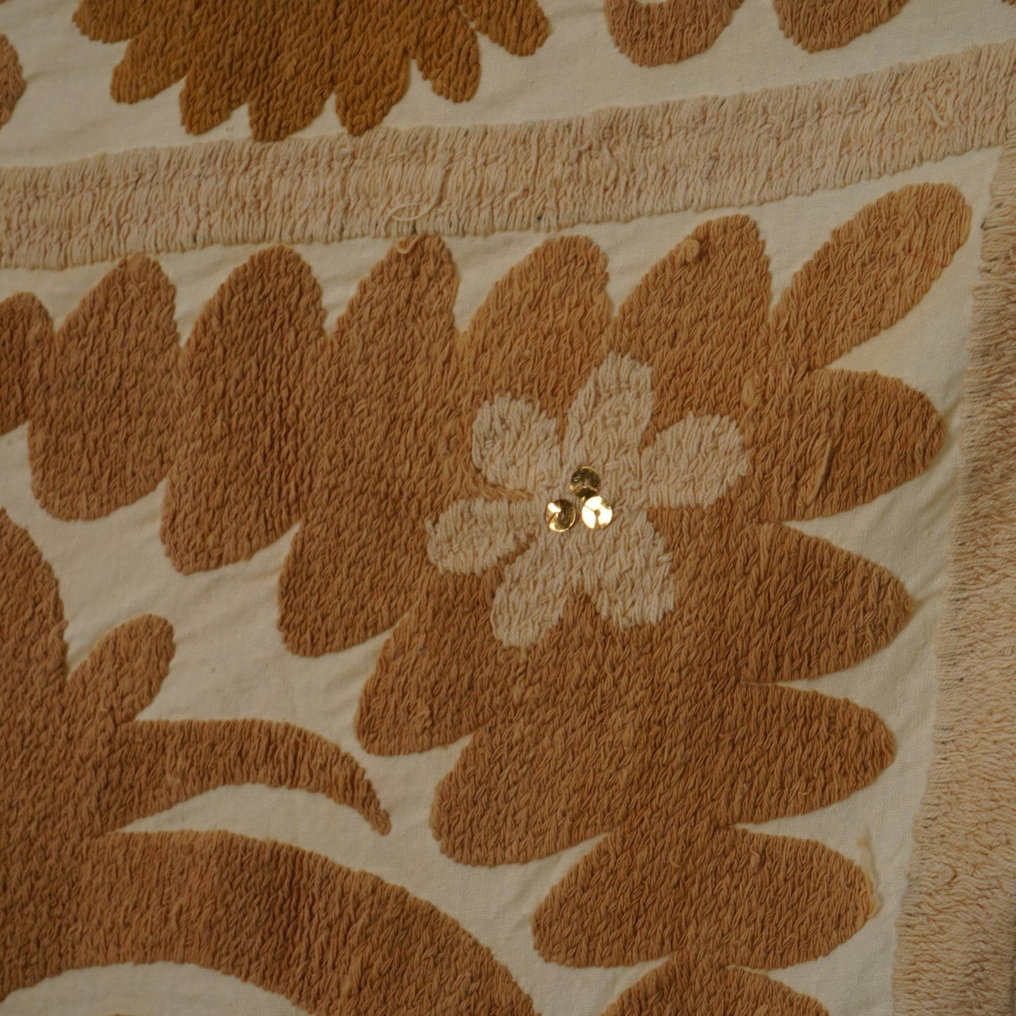 Handmade Vintage Suzani Throw