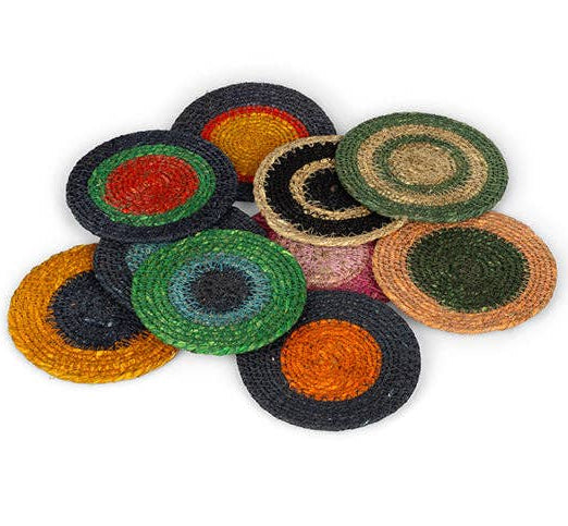 Seagrass Coaster - Tropic Turquoise / Midnight Blue: 4