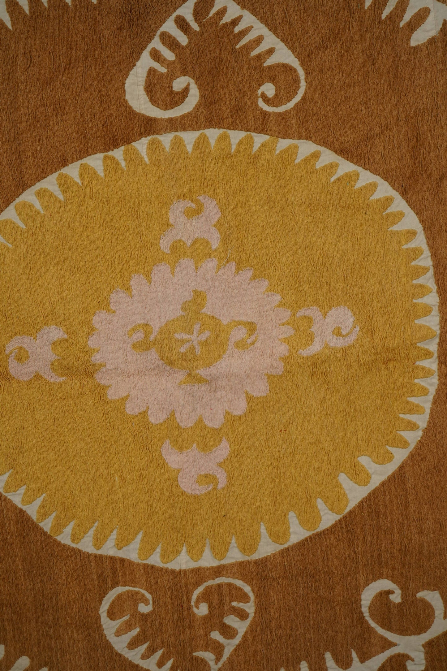 Handmade Vintage Suzani Throw