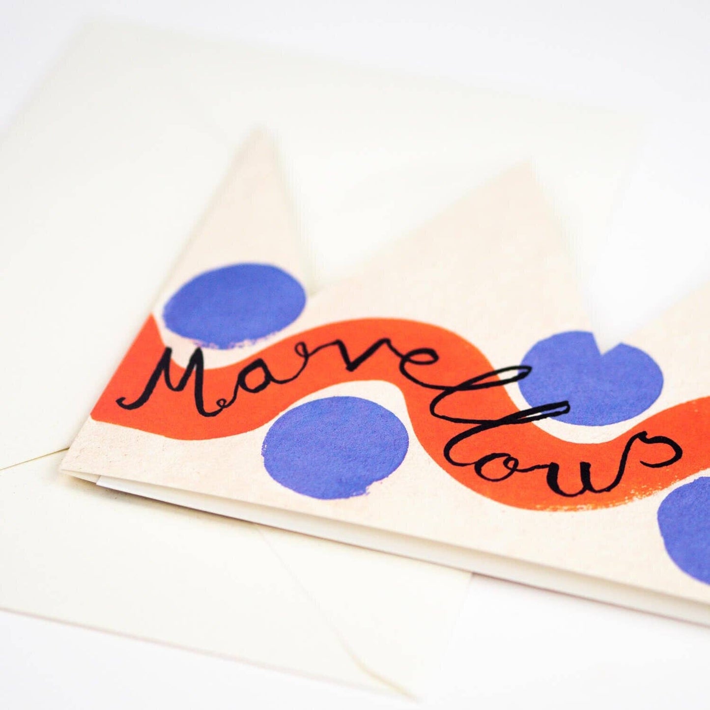 'Marvellous Mother' Party Hat Greeting Card