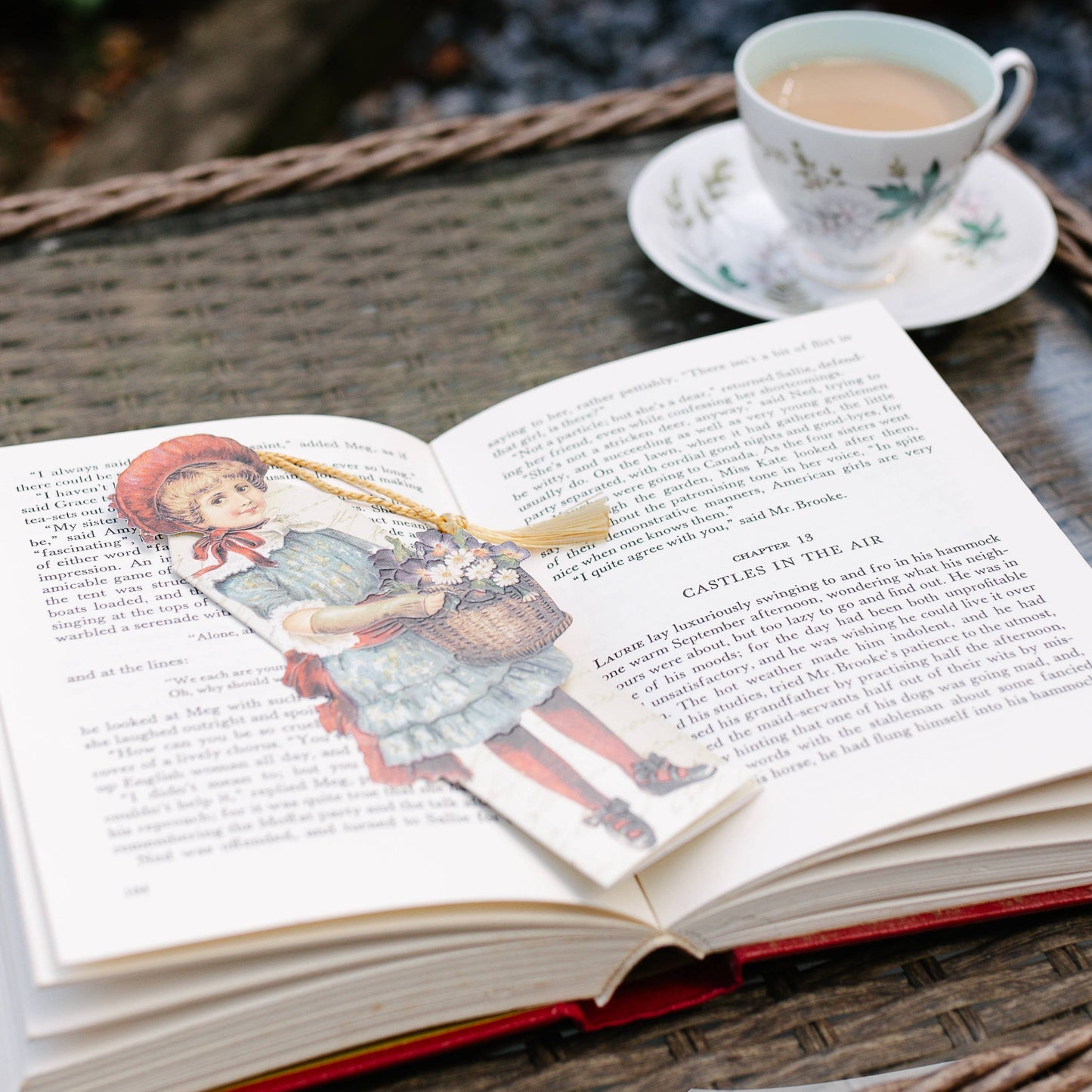 Victorian Child III Bookmark Card