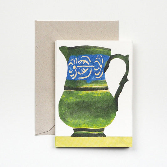 Four Jugs Greeting Card