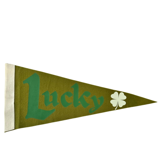 Lucky Clover Pennant Flag
