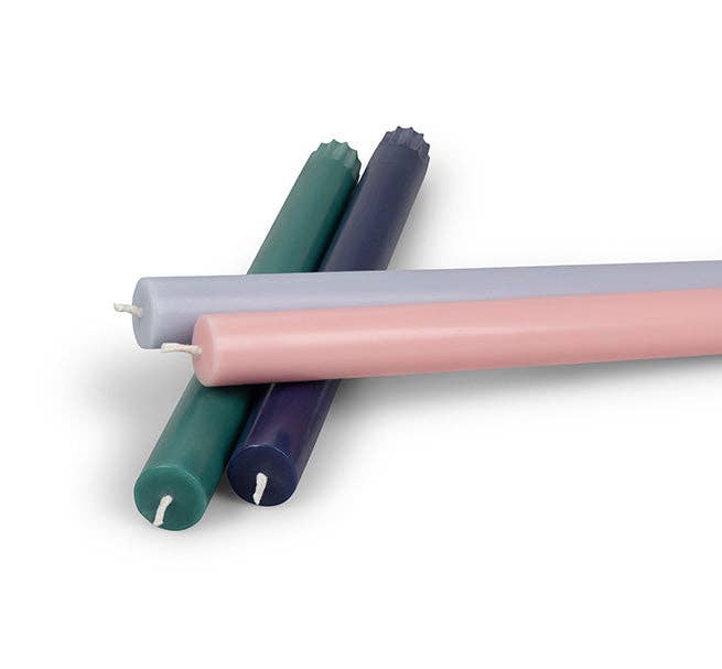 Midnight Blue Dinner Candles - Pack of 6