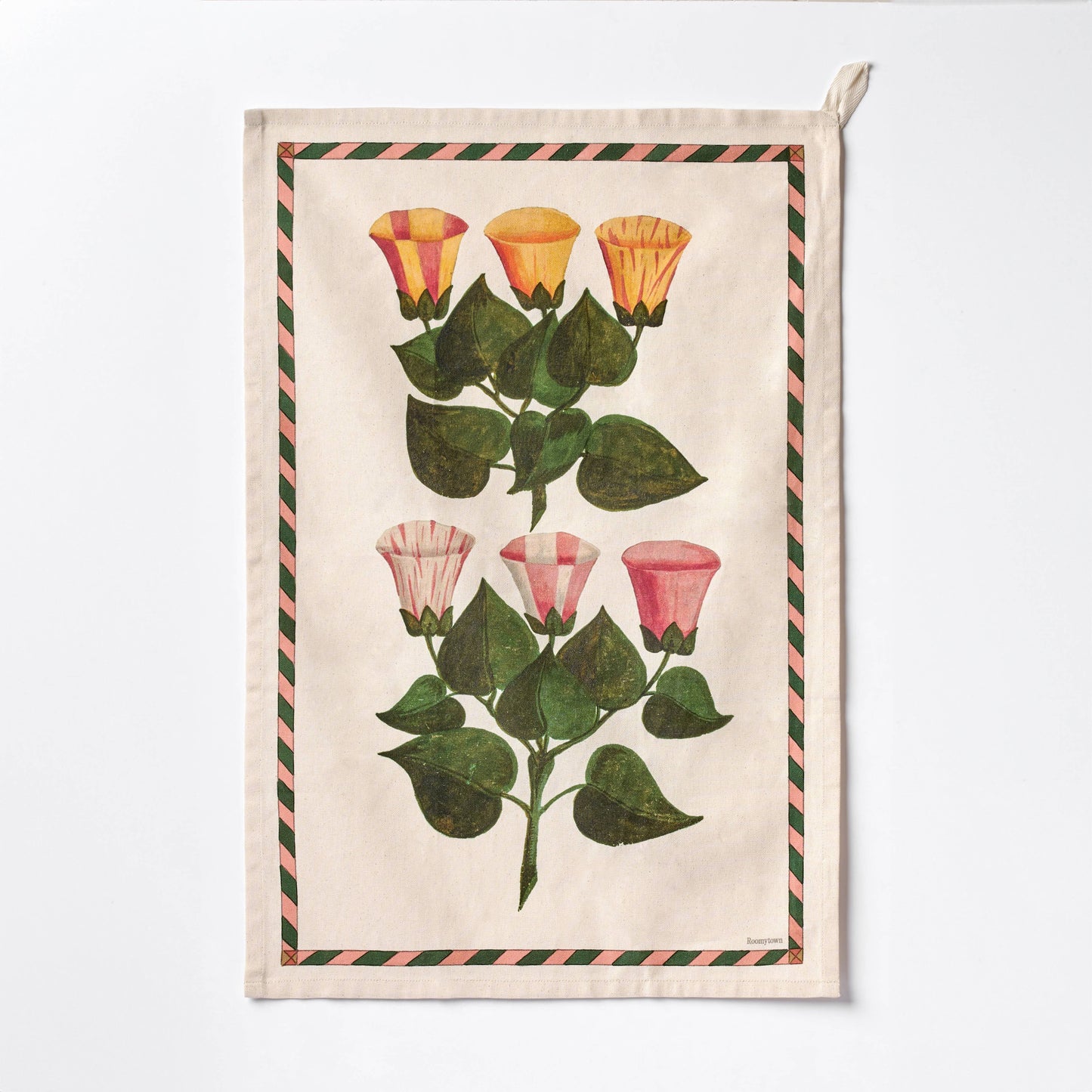 Festival of Flowers Tea Towel