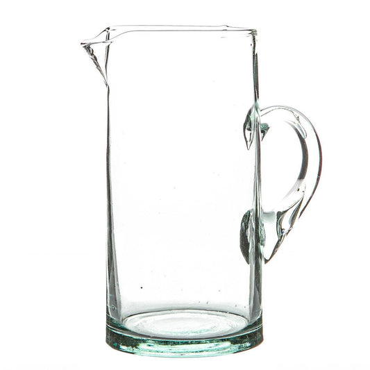 Recycled Glass Jug - 1L - Clear